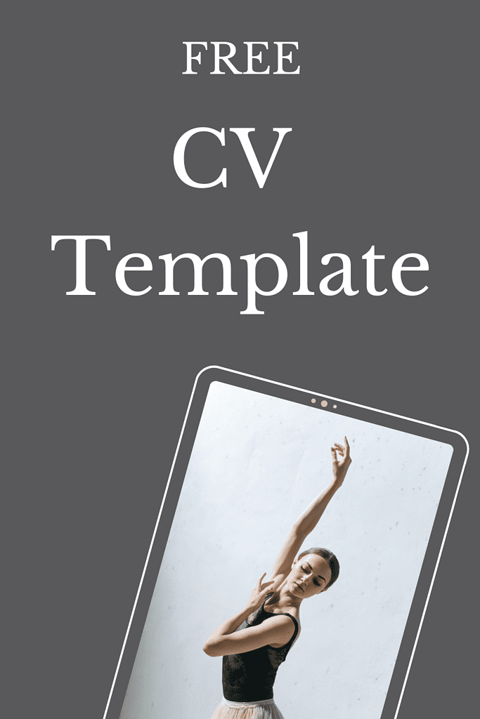 free cv template pin