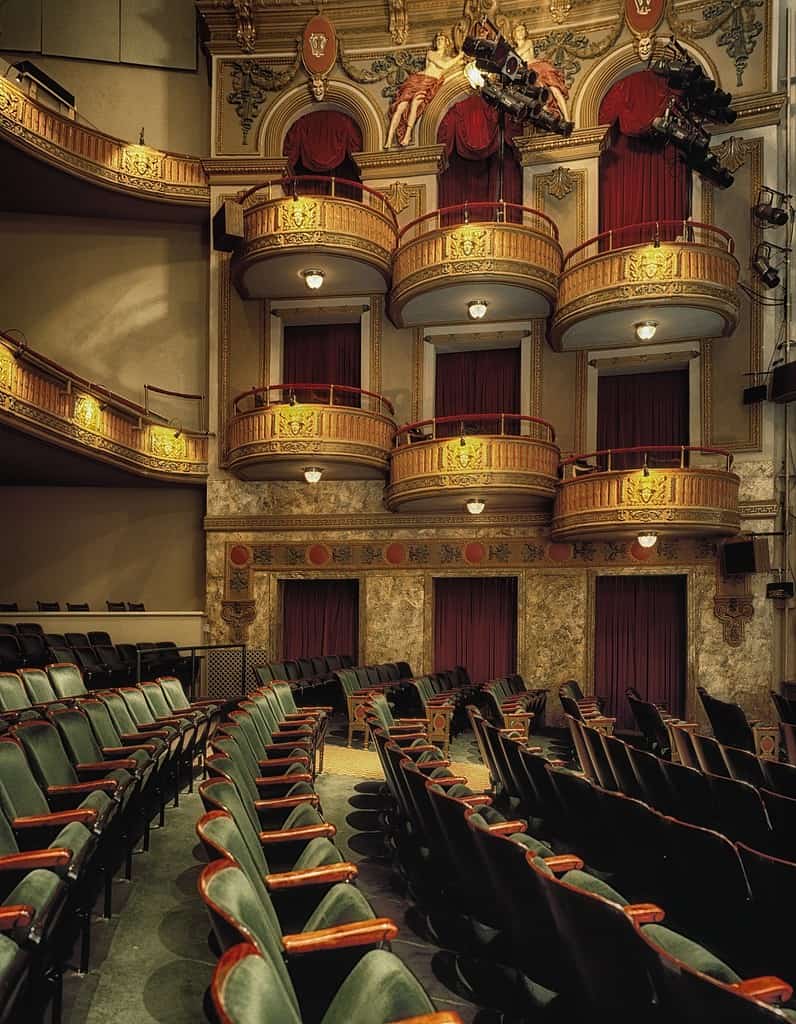 empty performance theatre