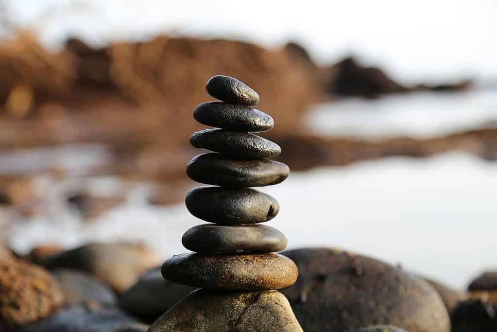 Stack of pebbles