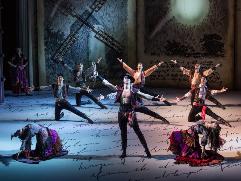 Gypsy Village in the Don Quixote Ballet