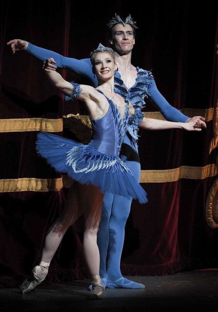 Blue Bird dancers from Sleeping Beauty Ballet