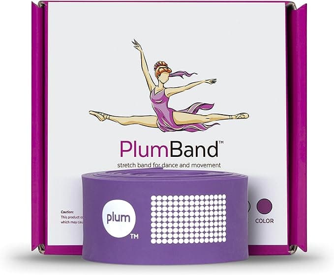 Plum Band purple stretching band for dance