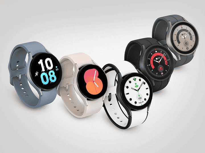 Collection of Samsung Galaxy 5 Smartwatches