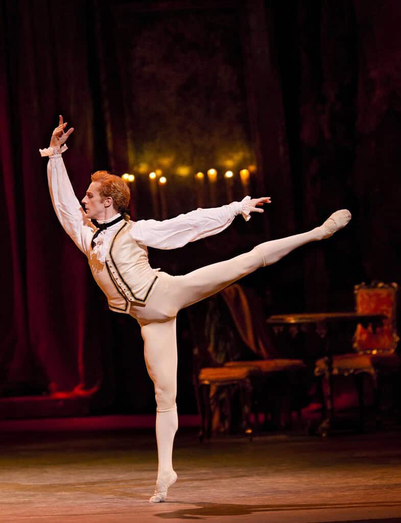 Male ballet dancer Steven McRae