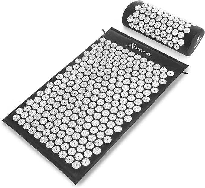 Black and white Acupressure Mat