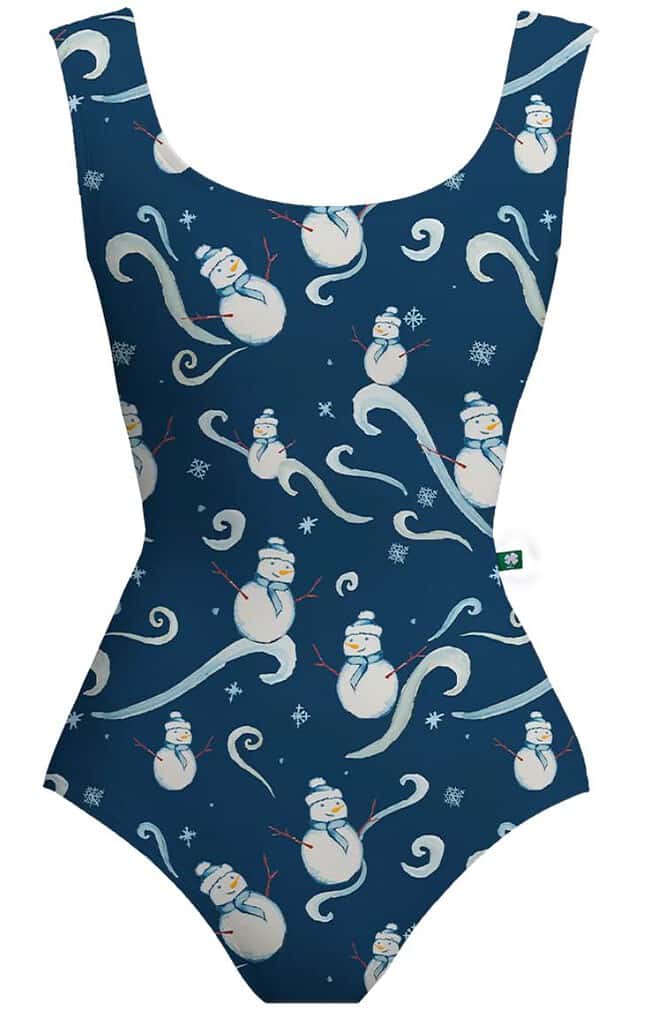 Lucky Leo Dancewear frosty and snowman leotard