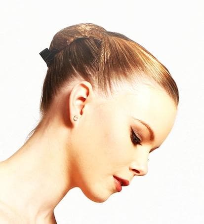 French twist hairstyle