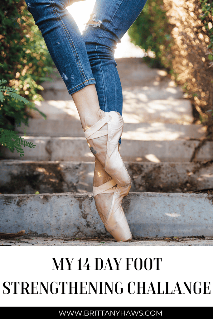 My 14 Day Foot Strengthening Challenge Resource